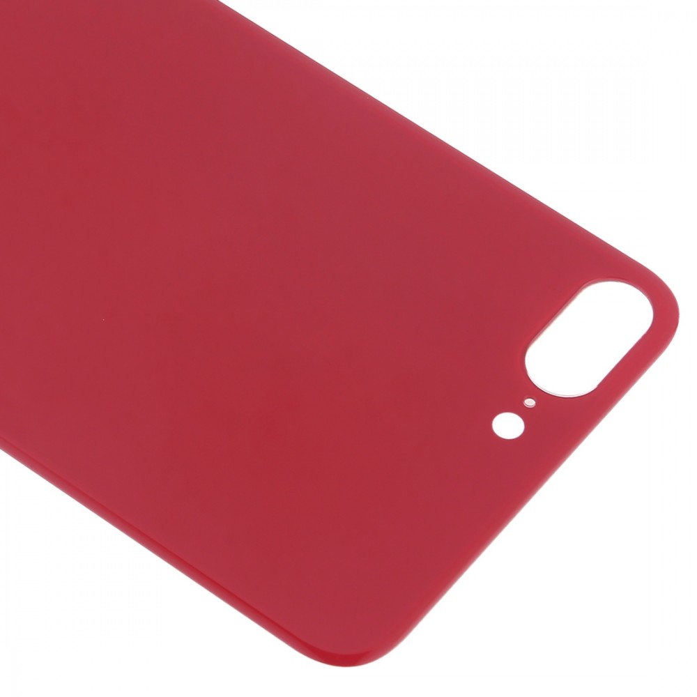 Easy Replacement Big Camera Hole Glass Back Battery Cover with Adhesive for iPhone 8 Plus(Red) iPhone Replacement Parts Apple iPhone 8 Plus